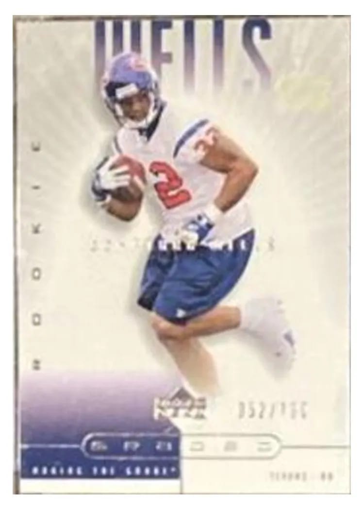 2002 Upper Deck Graded Jonathan Wells #102 card