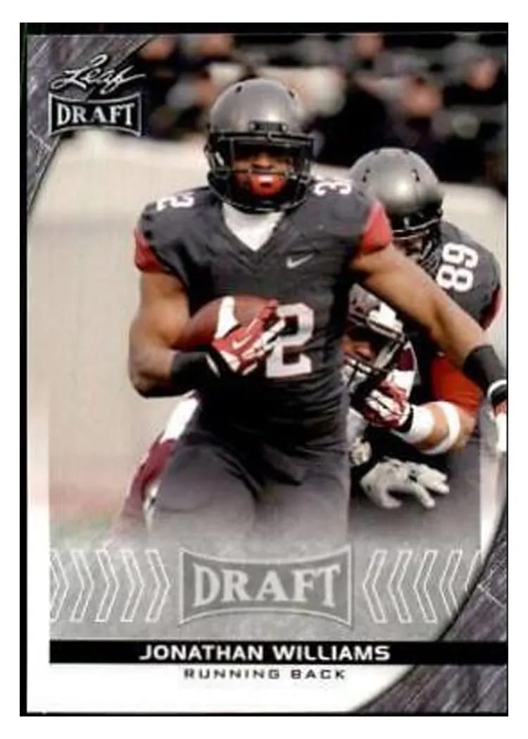2016 Leaf Draft Jonathan Williams #43 card