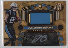 2024 Panini Gold Standard Rookie Jersey Autographs Jonathon Brooks #215