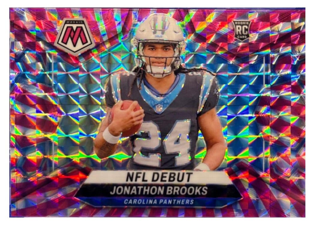2024 Panini Mosaic Base Set Jonathon Brooks #276 card