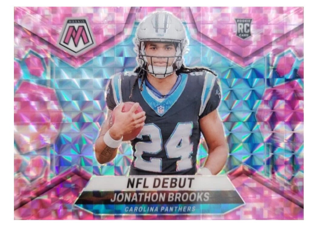 2024 Panini Mosaic Base Set Jonathon Brooks #276 card
