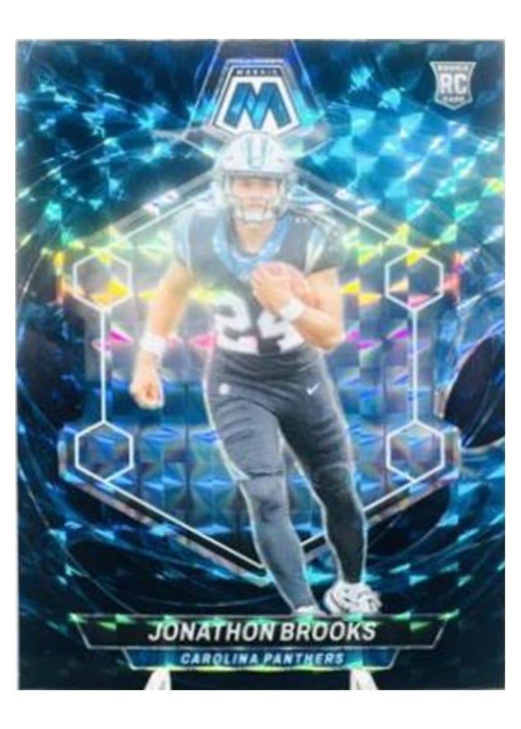 2024 Panini Mosaic Base Set Jonathon Brooks Genesis #345 card
