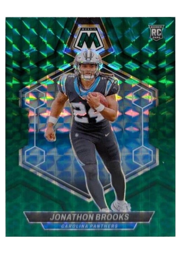 2024 Panini Mosaic Base Set Jonathon Brooks #345 card