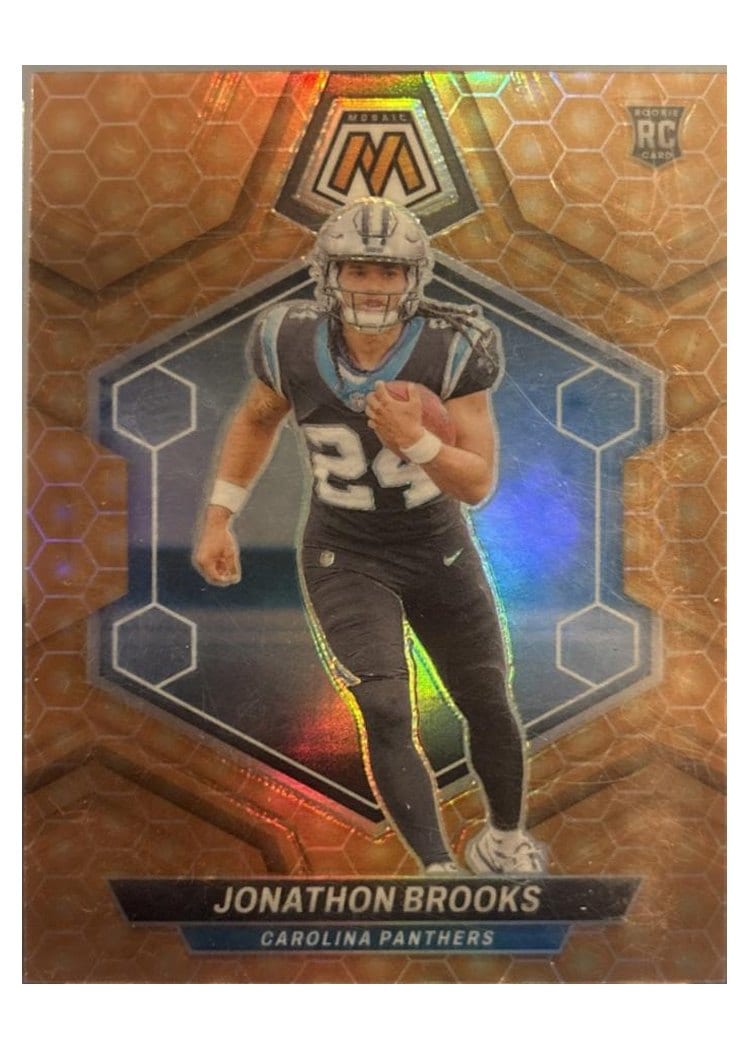 2024 Panini Mosaic Base Set Jonathon Brooks #345 card