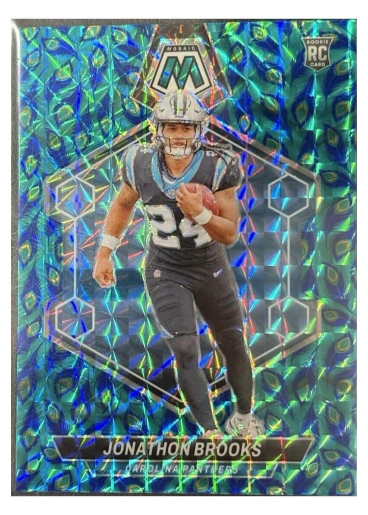 2024 Panini Mosaic Base Set Jonathon Brooks #345 card