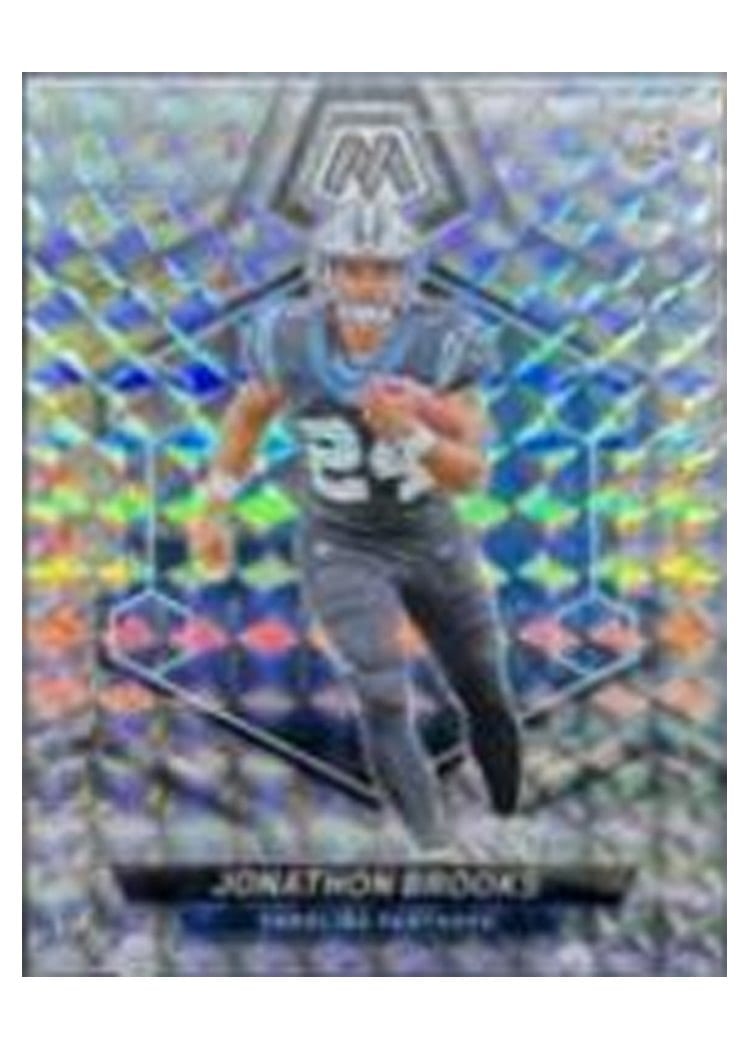 2024 Panini Mosaic Base Set Jonathon Brooks Silver #345 card