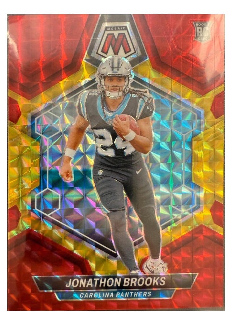 2024 Panini Mosaic Base Set Jonathon Brooks #345 card