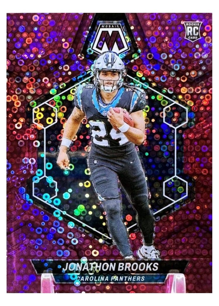 2024 Panini Mosaic Base Set Jonathon Brooks #345 card