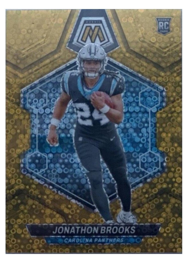 2024 Panini Mosaic Base Set Jonathon Brooks #345 card