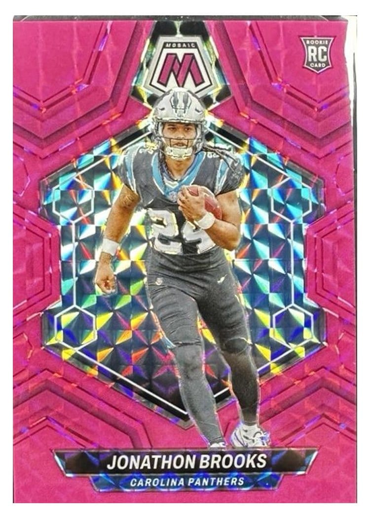 2024 Panini Mosaic Base Set Jonathon Brooks #345 card