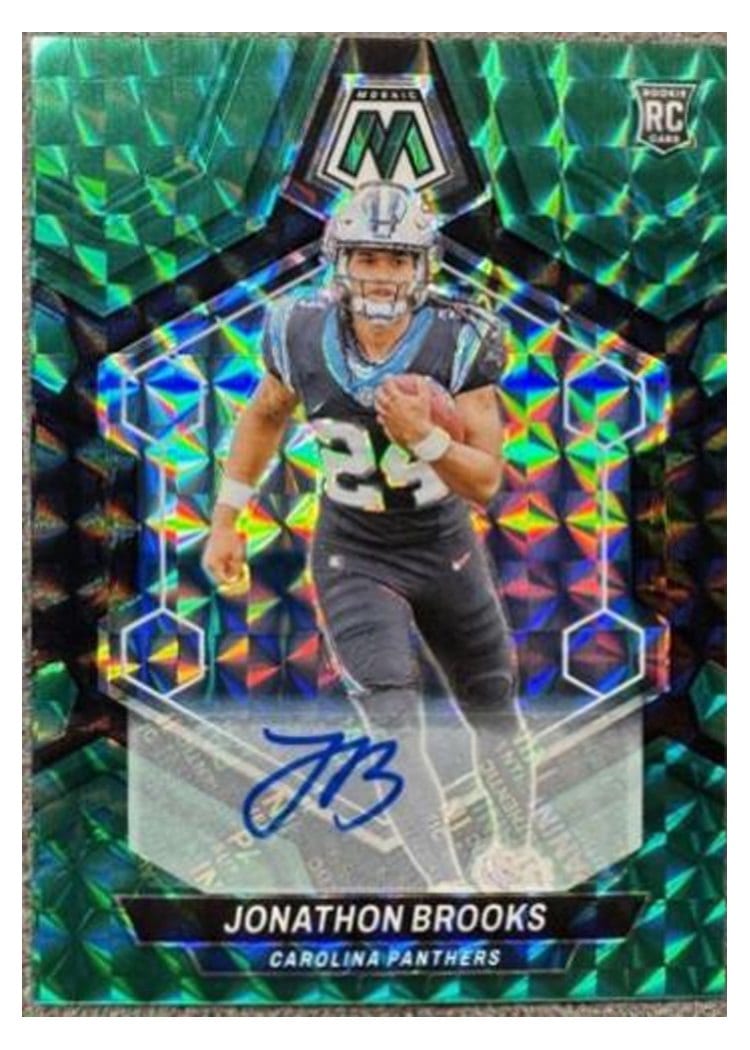 2024 Panini Mosaic Base Set Jonathon Brooks #345 card