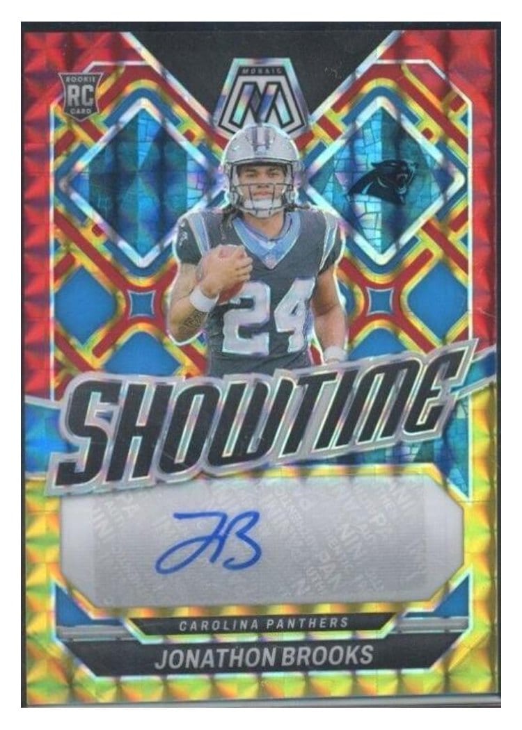 2024 Panini Mosaic Base Set Jonathon Brooks #345 card