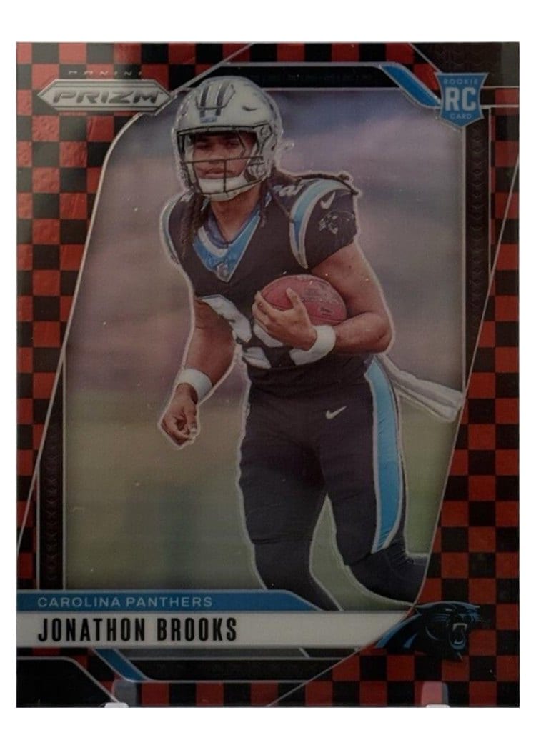 2024 Panini Prizm Base Set Jonathon Brooks #357 card