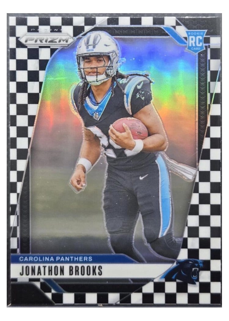 2024 Panini Prizm Base Set Jonathon Brooks #357 card
