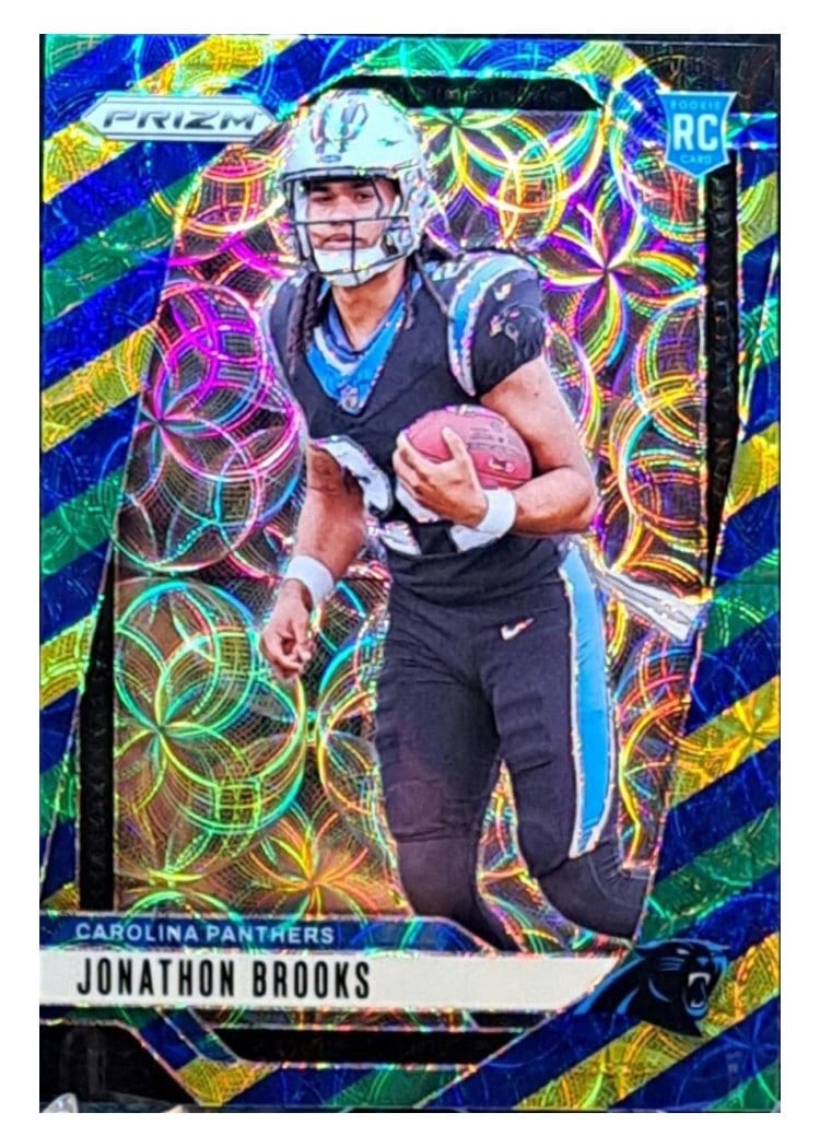 2024 Panini Prizm Base Set Jonathon Brooks #357 card