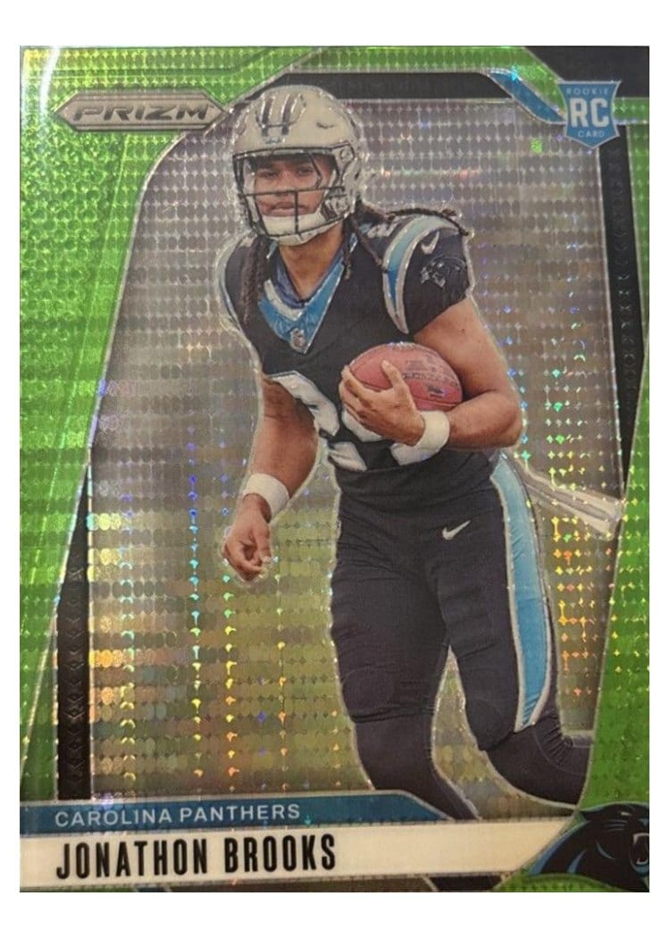 2024 Panini Prizm Base Set Jonathon Brooks #357 card