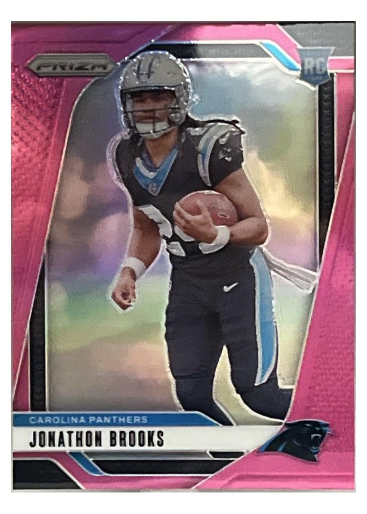 2024 Panini Prizm Base Set Jonathon Brooks #357 card