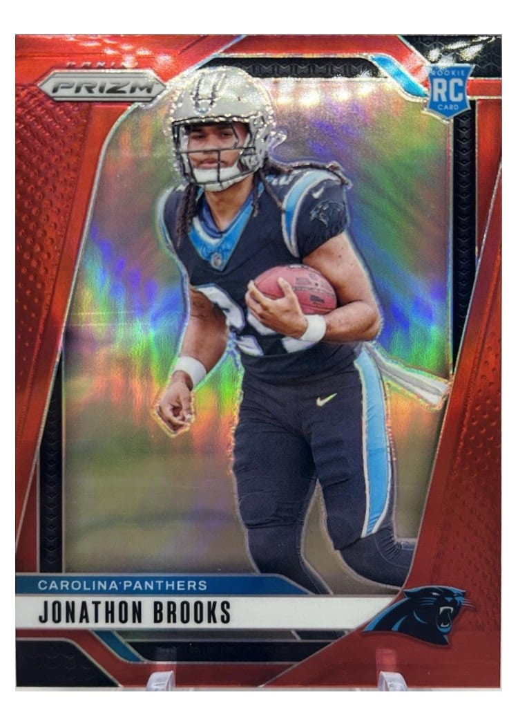2024 Panini Prizm Base Set Jonathon Brooks #357 card