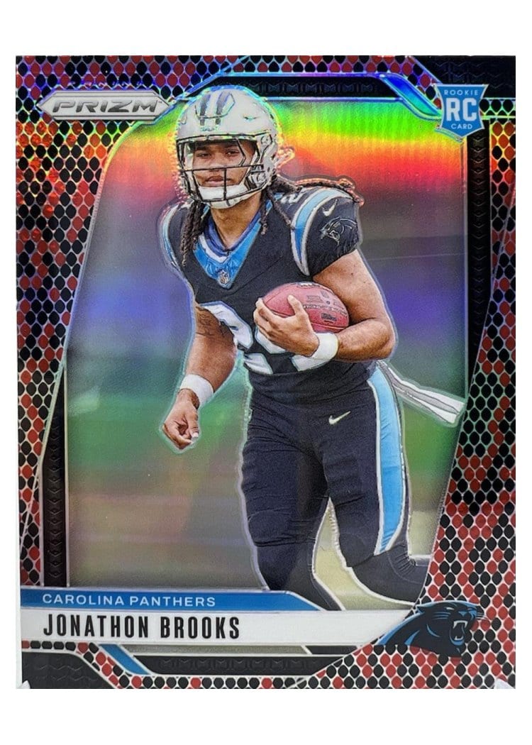 2024 Panini Prizm Base Set Jonathon Brooks #357 card