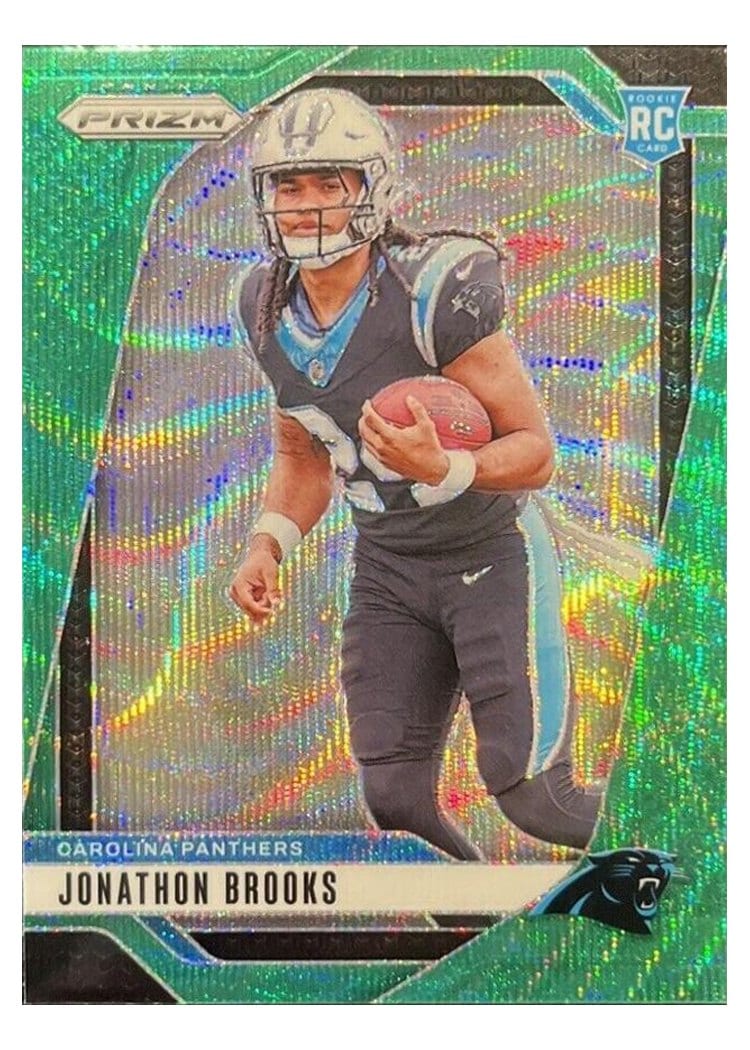 2024 Panini Prizm Base Set Jonathon Brooks #357 card