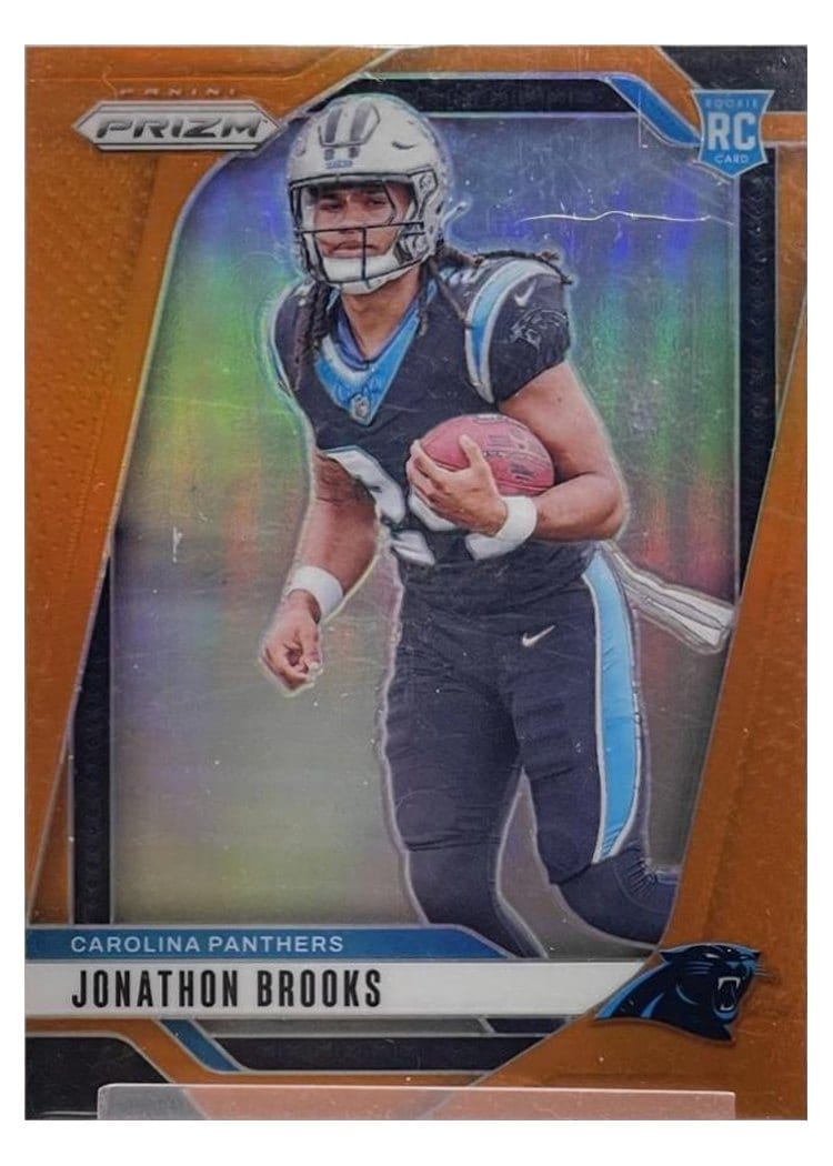 2024 Panini Prizm Base Set Jonathon Brooks #357 card