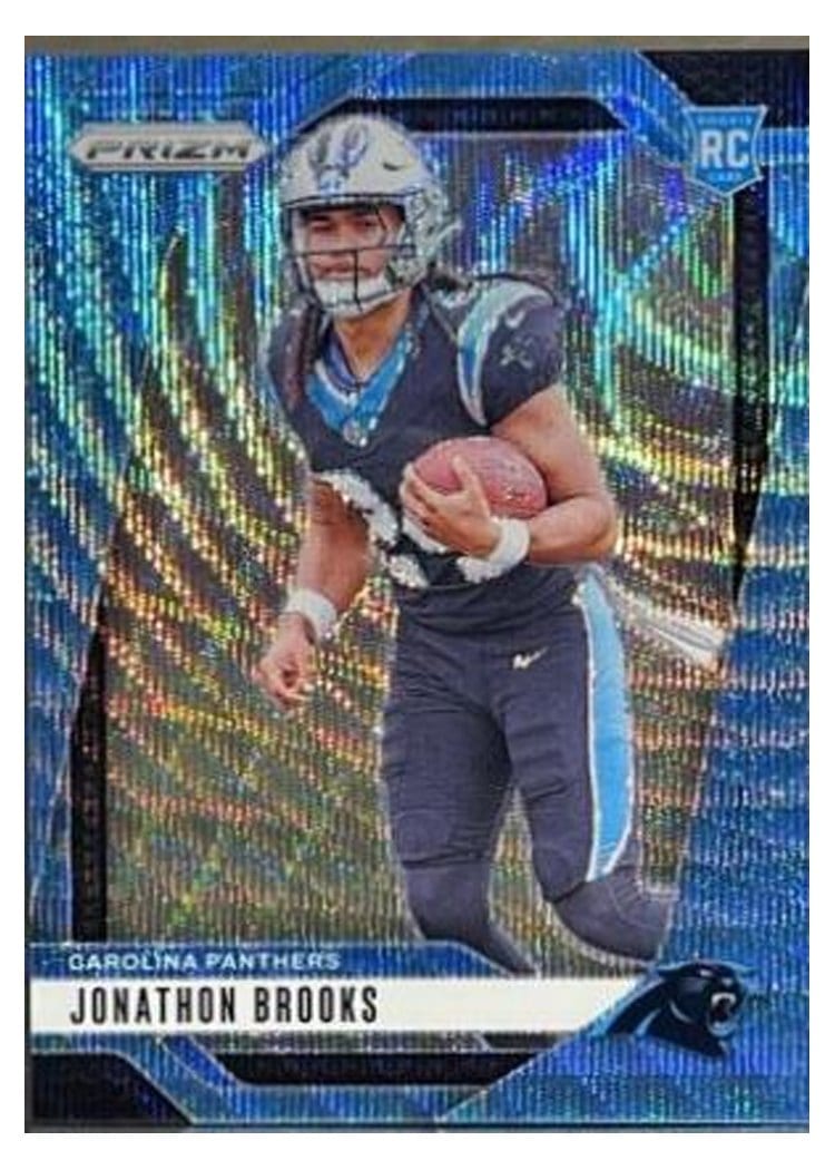 2024 Panini Prizm Base Set Jonathon Brooks #357 card