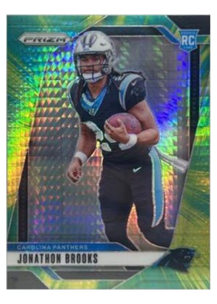 2024 Panini Prizm Base Set Jonathon Brooks #357 card