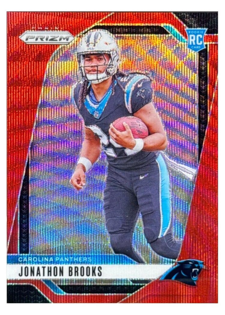 2024 Panini Prizm Base Set Jonathon Brooks #357 card