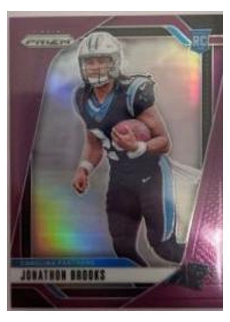 2024 Panini Prizm Base Set Jonathon Brooks #357 card