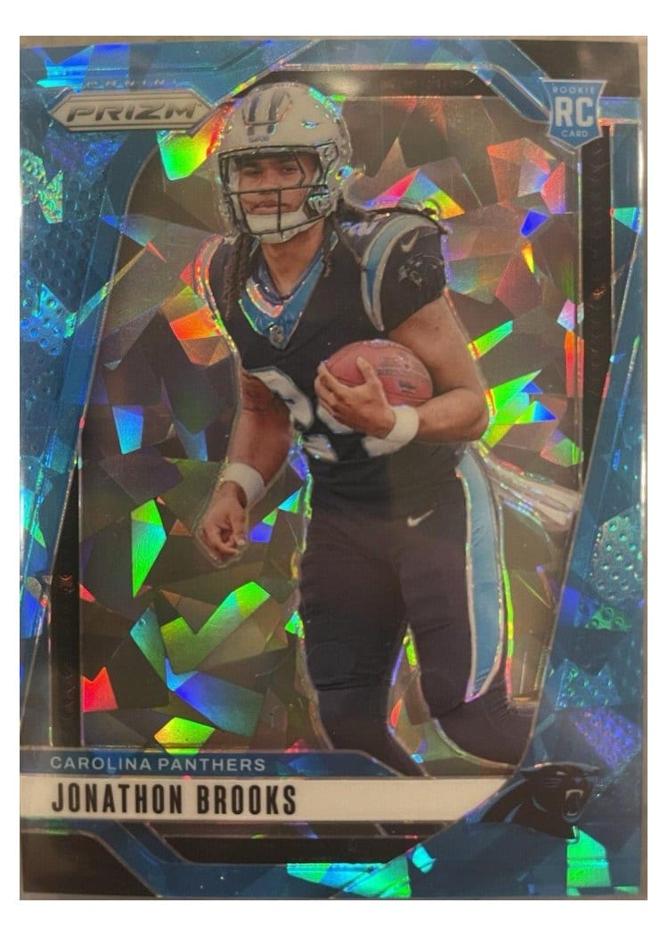 2024 Panini Prizm Base Set Jonathon Brooks #357 card