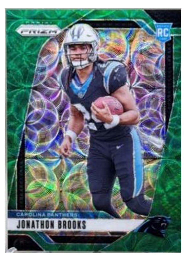 2024 Panini Prizm Base Set Jonathon Brooks #357 card