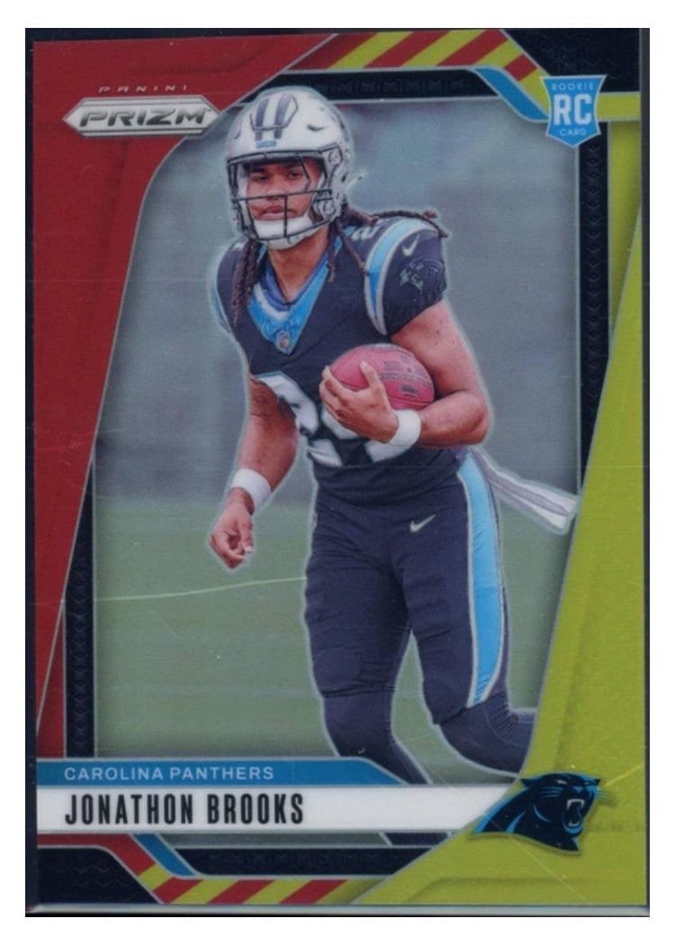 2024 Panini Prizm Base Set Jonathon Brooks #357 card
