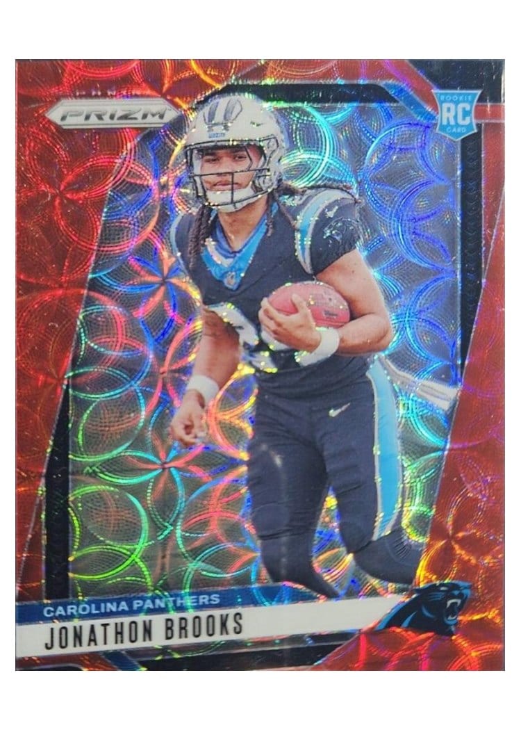 2024 Panini Prizm Base Set Jonathon Brooks #357 card