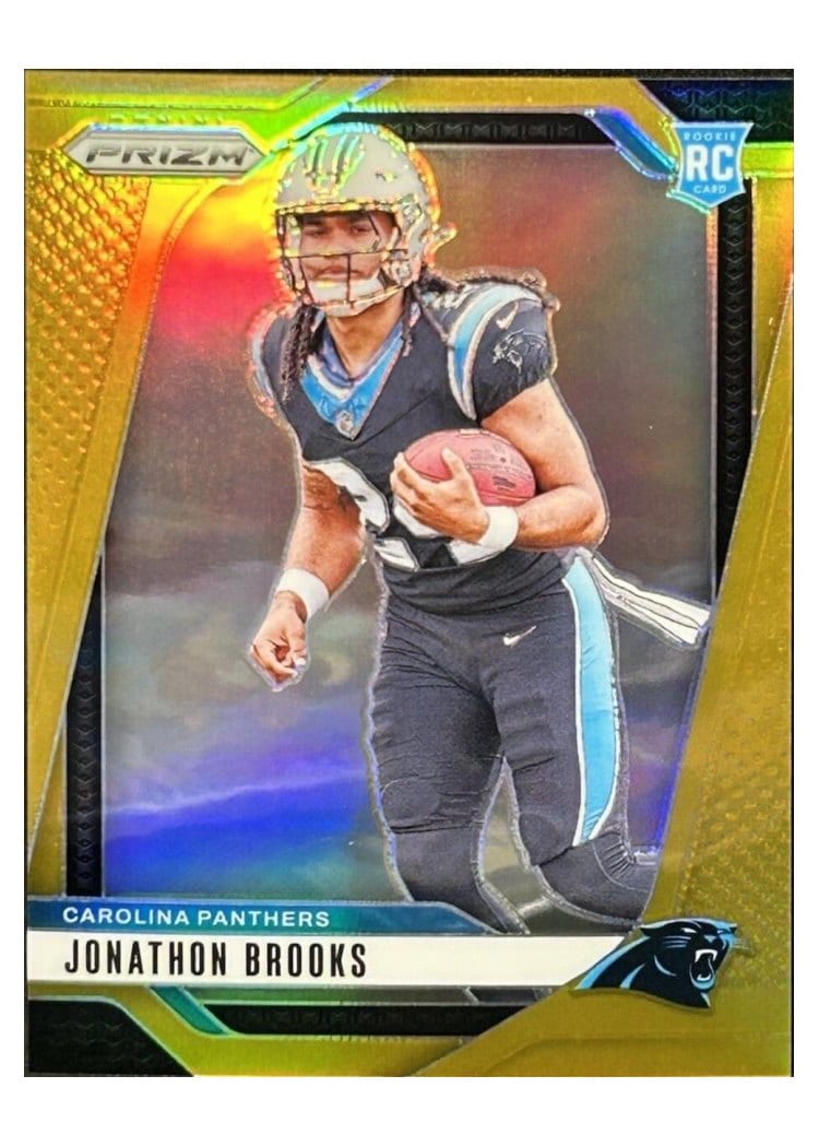 2024 Panini Prizm Base Set Jonathon Brooks #357 card