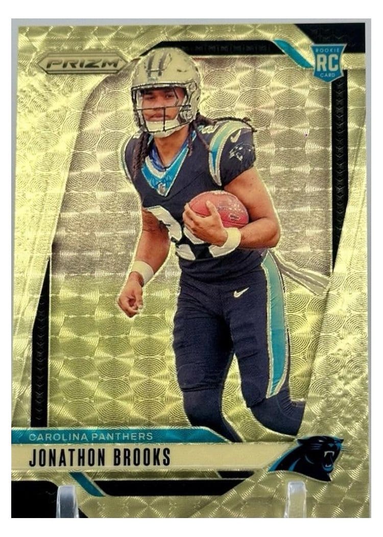 2024 Panini Prizm Base Set Jonathon Brooks #357 card