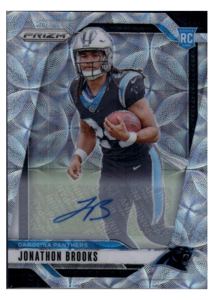 2024 Panini Prizm Base Set Jonathon Brooks #357 card
