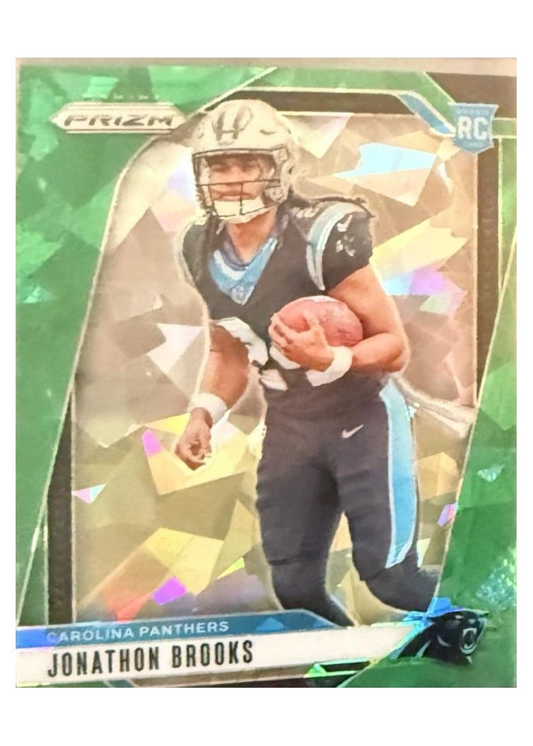 2024 Panini Prizm Base Set Jonathon Brooks #357 card