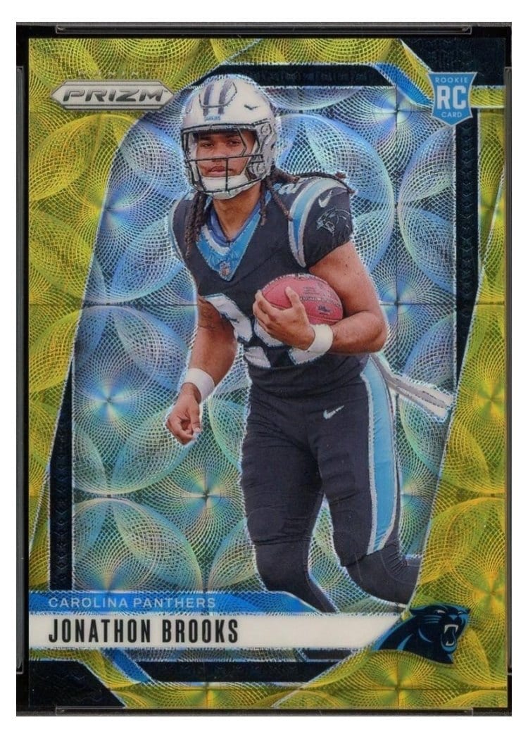 2024 Panini Prizm Base Set Jonathon Brooks #357 card