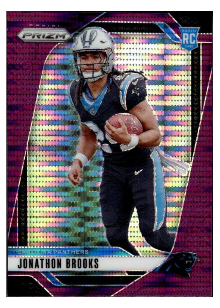 2024 Panini Prizm Base Set Jonathon Brooks #357 card