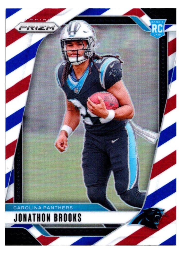 2024 Panini Prizm Base Set Jonathon Brooks #357 card