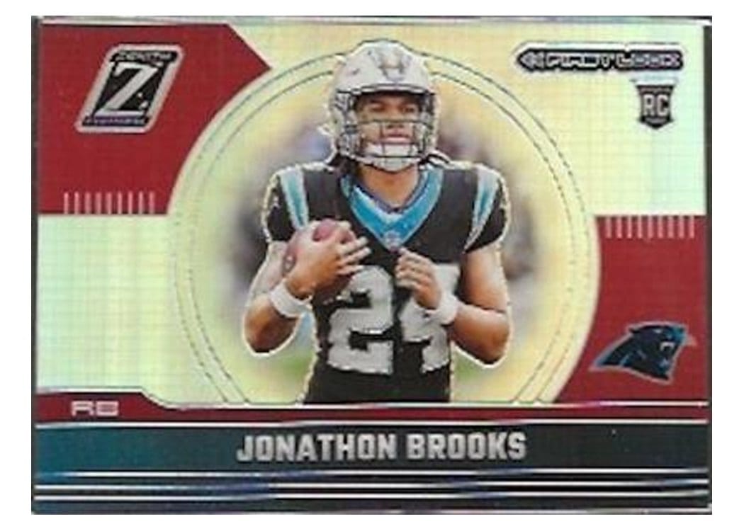 2024 Panini Zenith First Look Jonathon Brooks #19 card