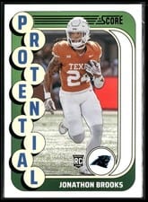 2024 Score Protential Jonathon Brooks #14 card