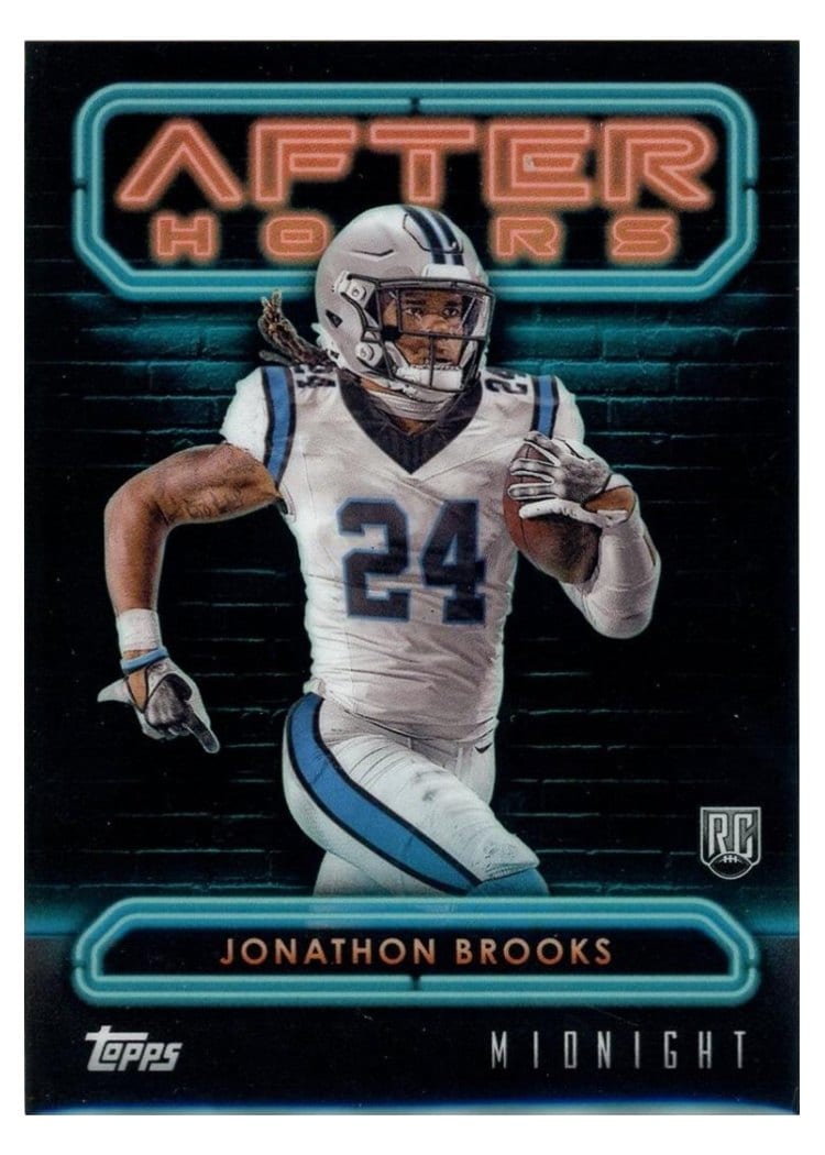 2024 Topps Midnight After Hours Jonathon Brooks #AH-14 card