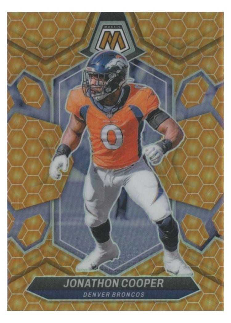 2024 Panini Mosaic Base Set Jonathon Cooper #68 card