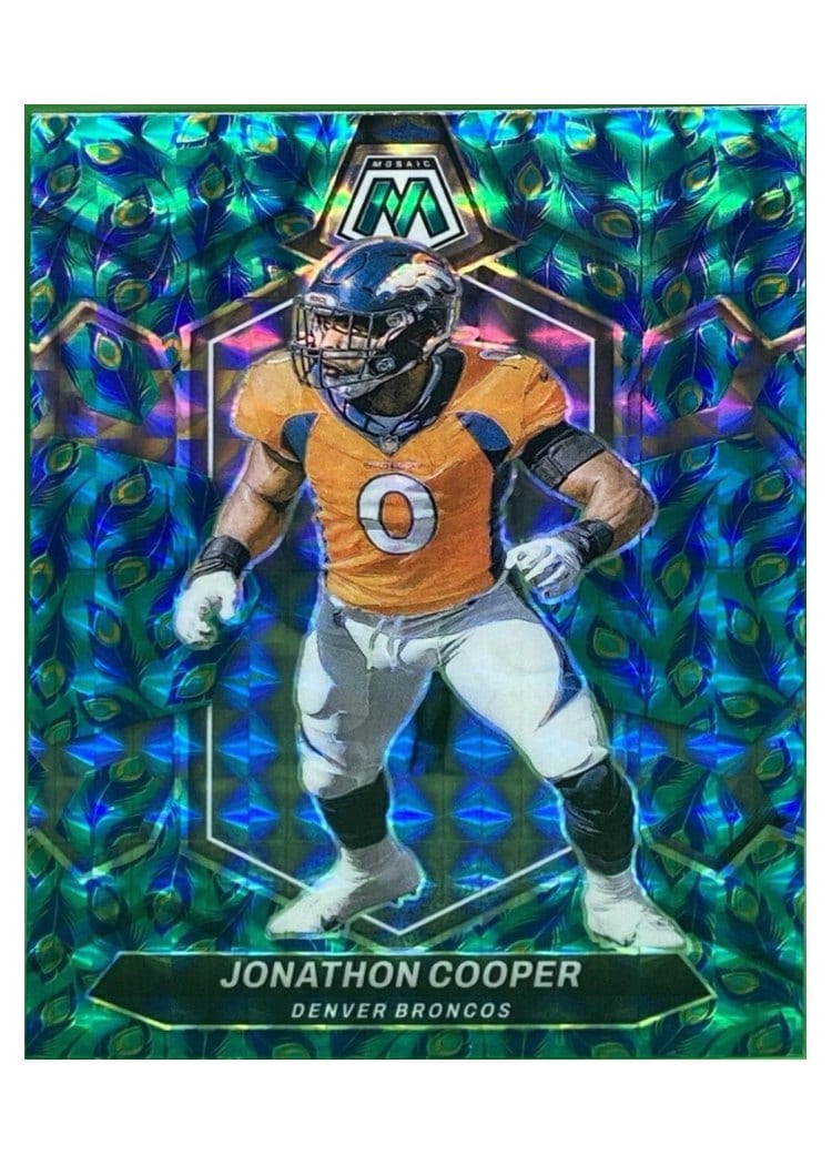 2024 Panini Mosaic Base Set Jonathon Cooper #68 card