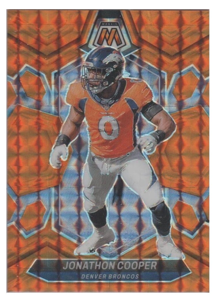 2024 Panini Mosaic Base Set Jonathon Cooper #68 card