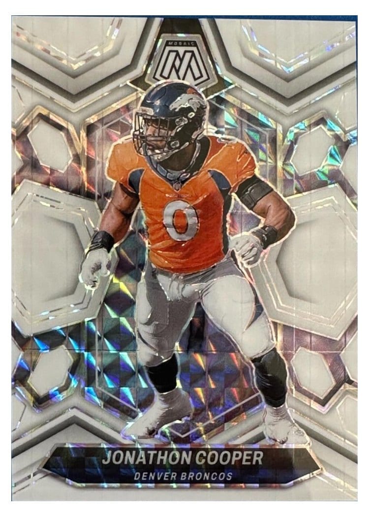 2024 Panini Mosaic Base Set Jonathon Cooper White #68