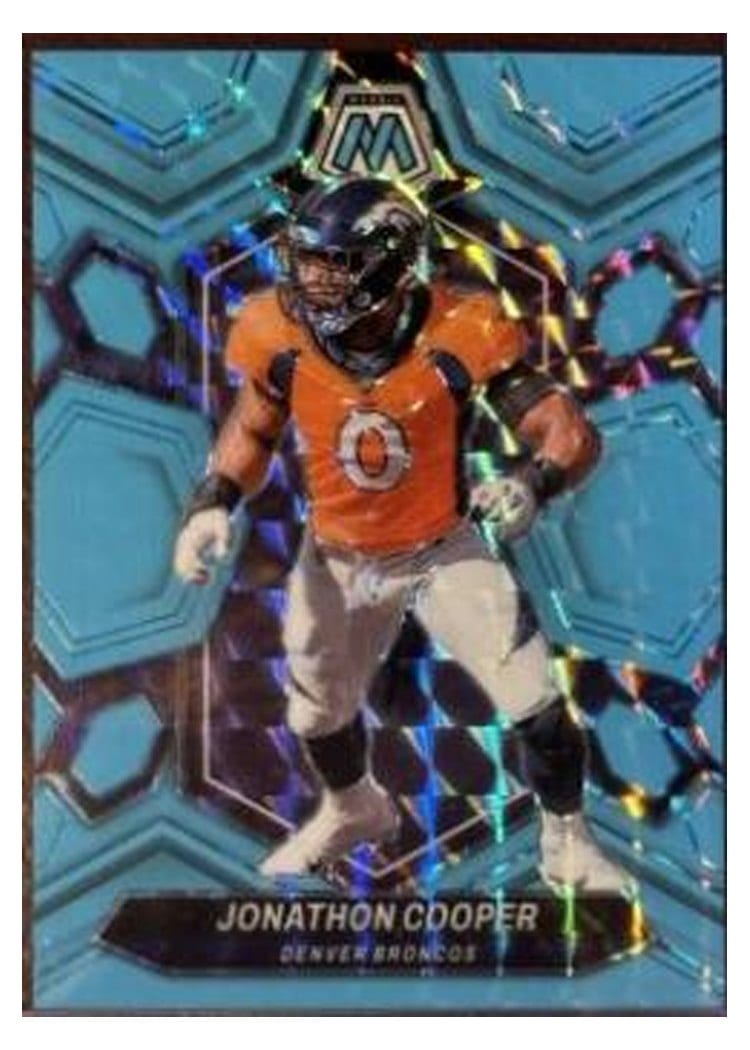 2024 Panini Mosaic Base Set Jonathon Cooper #68 card