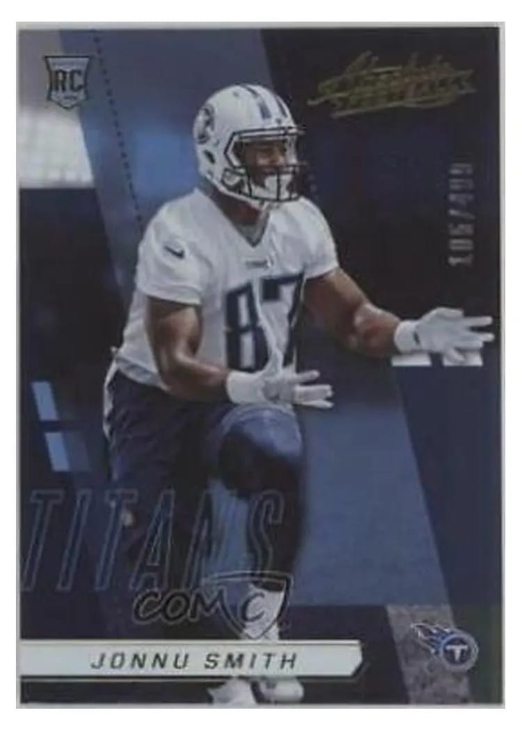 2017 Panini Absolute Jonnu Smith #186 card