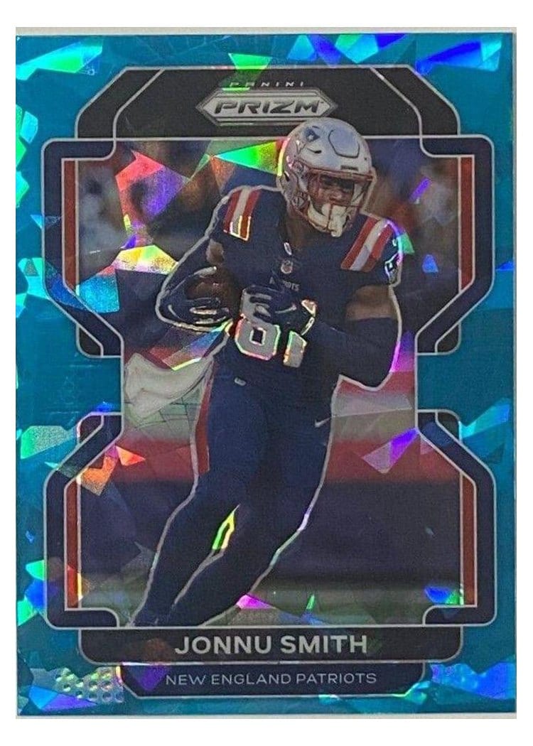2021 Panini Prizm Base Set Jonnu Smith Blue Ice Prizm #97 card